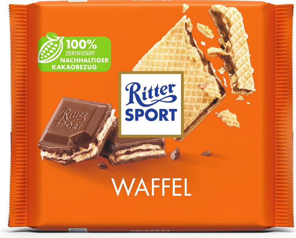 Ritter Sport oplátky s ryžovými vločkami a kakaovou Obrázok produktu 