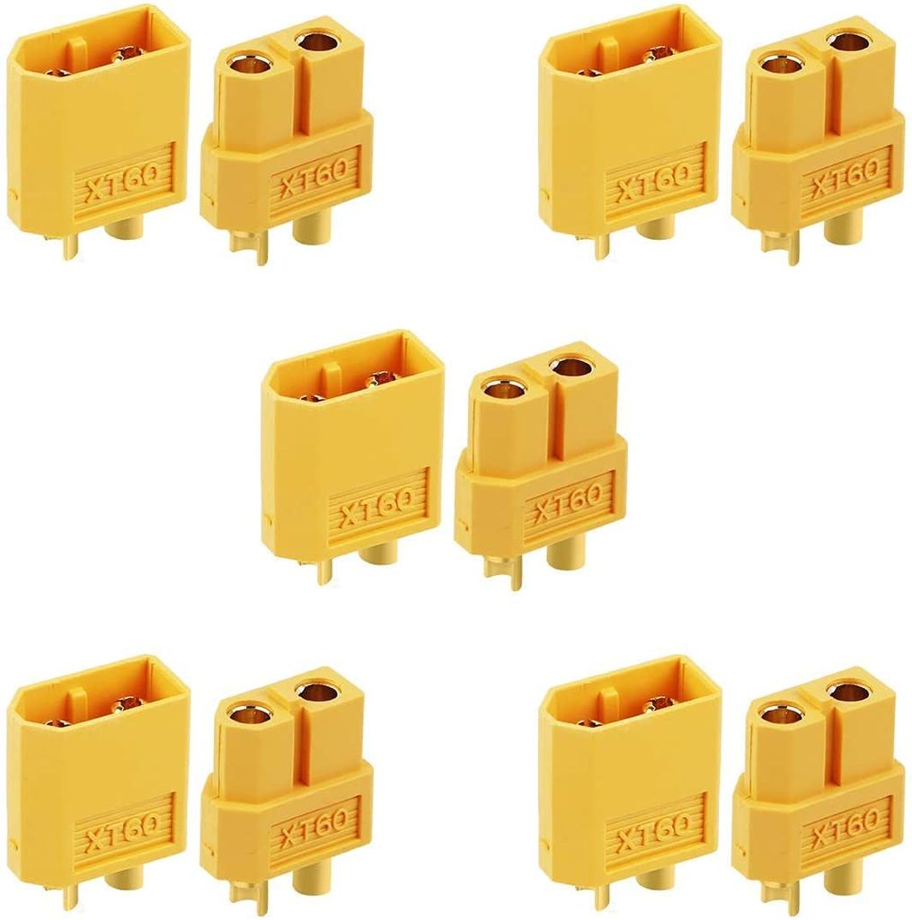 XT60 Stecker-Buchse Verbindungen für RC Lipo Batterien | 5 Produktbild 