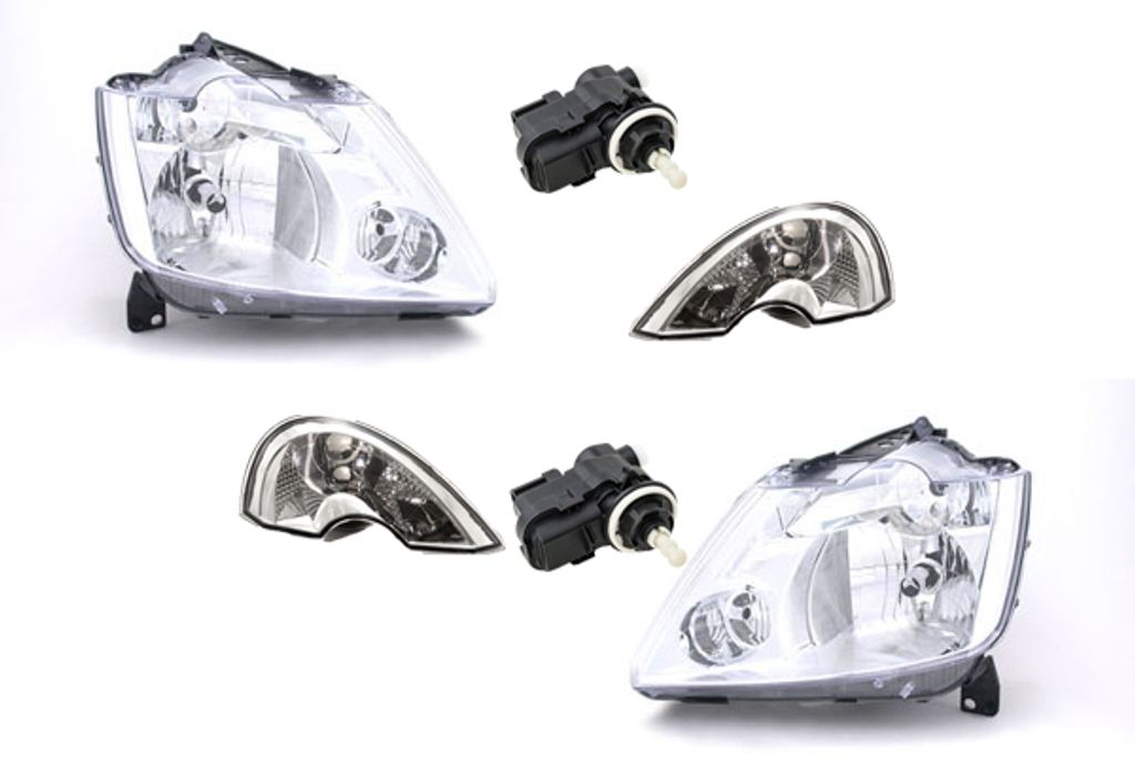 Johns, Scheinwerfer passend für Renault Modus FP JP 04-07 H7 H1 Set Li Re + LWR Blinker 8200402521 4431359 1607972880 2605600Q0A 260564EA0A 415906...