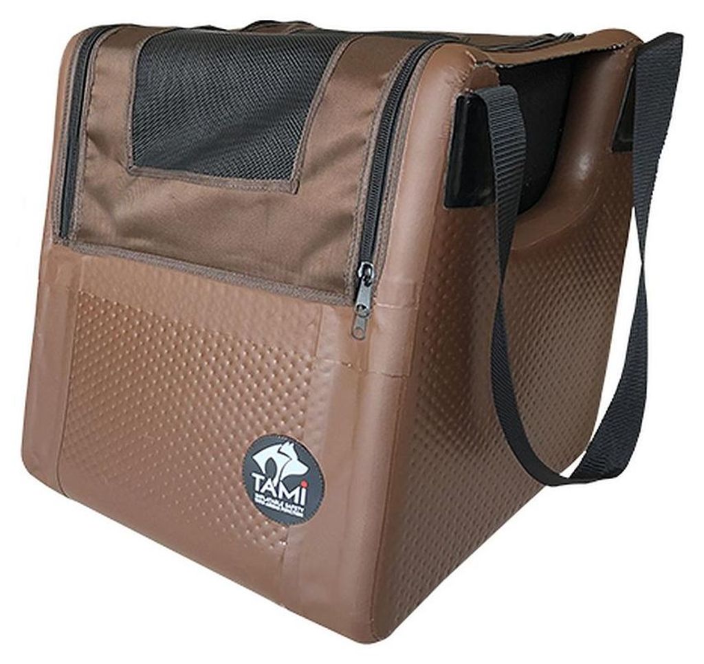 TAMI Seatbox mit Airbag-Funktion – Faltbare Sicherheits-Hundebox für kleine Hunde
