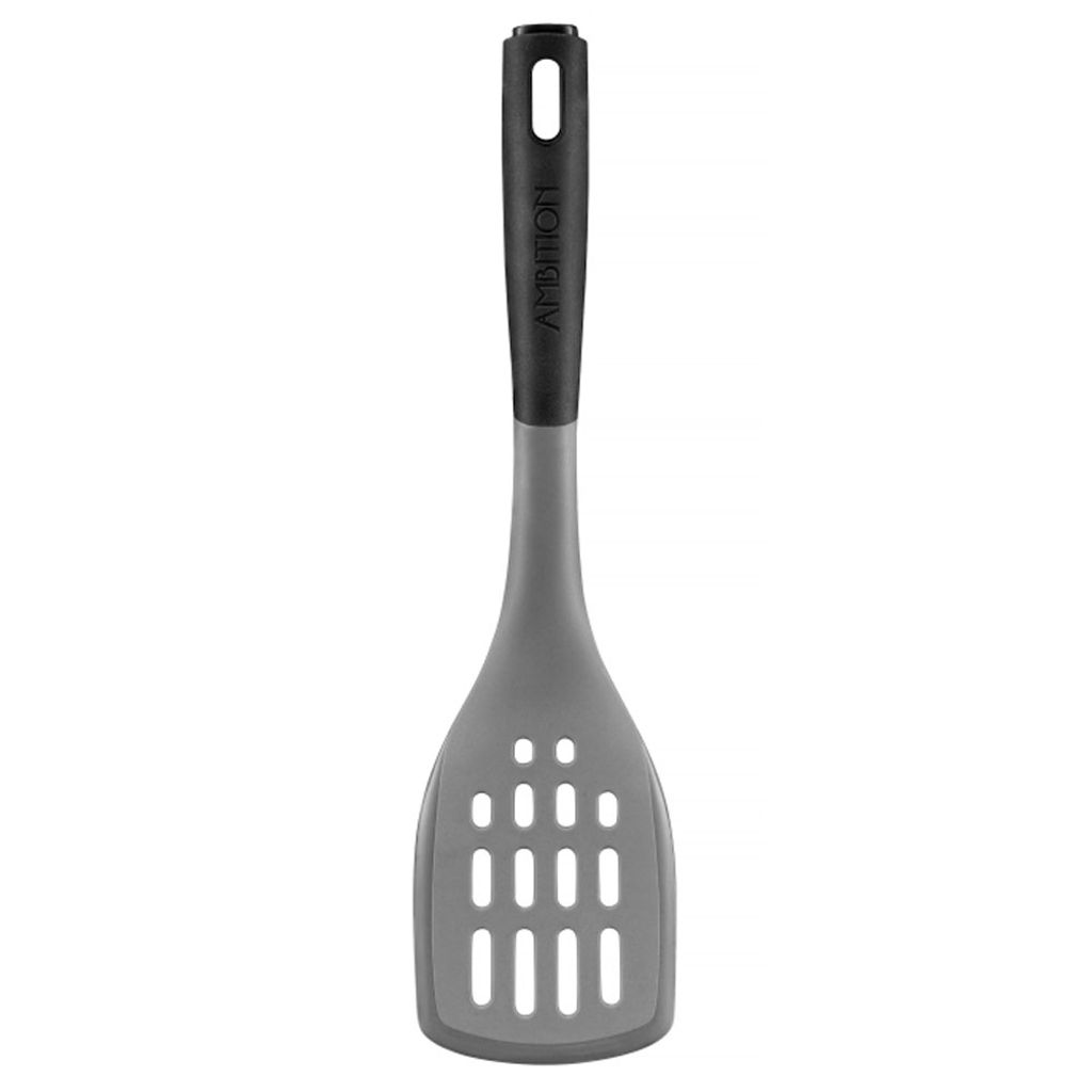 Arcos Profi-Küchenspatel – Edelstahl 90 X 20 Mm, Schwarzer Polypropylen-Griff, Für Grill & Backen