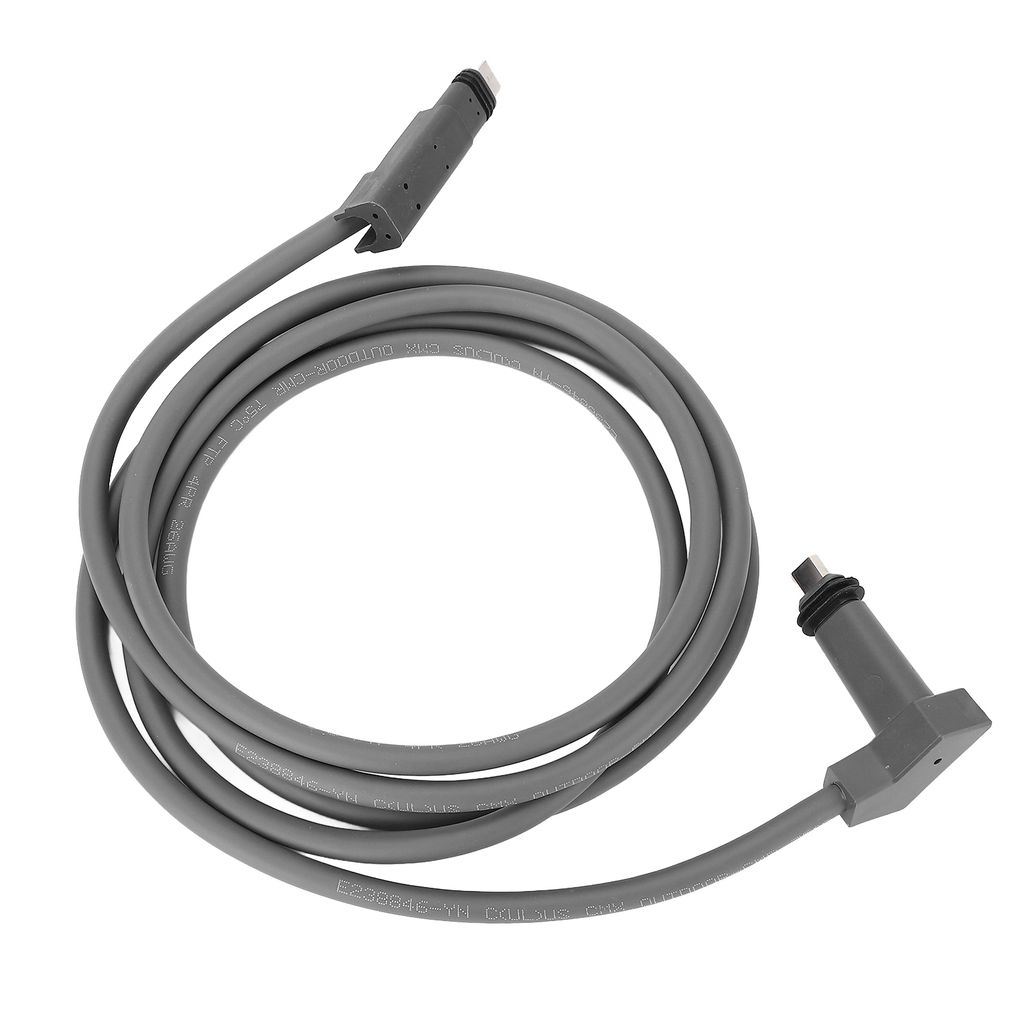 Starlink Kabel & Clips Set, 1.8 m Ersatz-Verlängerungskabel für Starlink V2 Satellit (rechteckig), inkl. Befestigungsclips, Profi-Zubehör