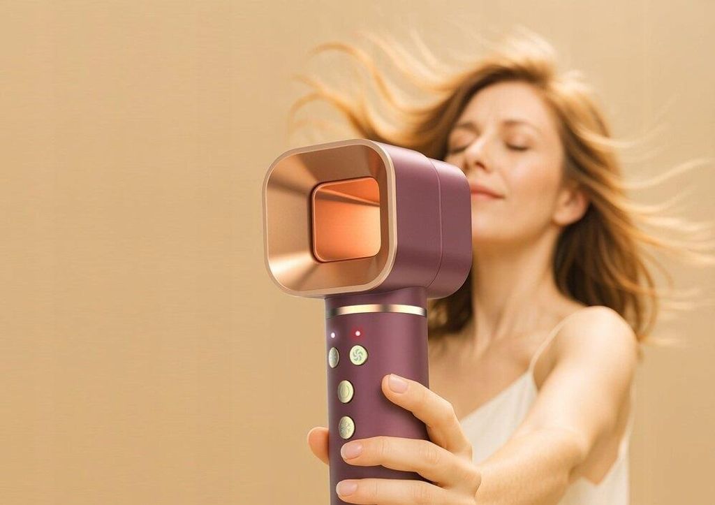 Neno Beauty Vio, 110000 RPM, Różowy, 1,7 m, Przyciski, 1200 Zdjęcie produktu 