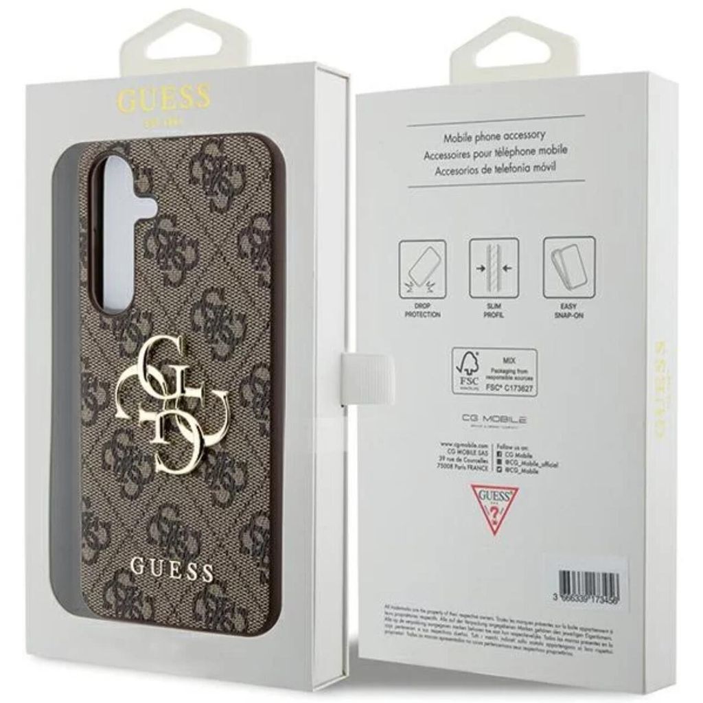 Guess GUHCSA354GMGBR A35 A356 brązowy/brown hardcase 4G Big Zdjęcie produktu 