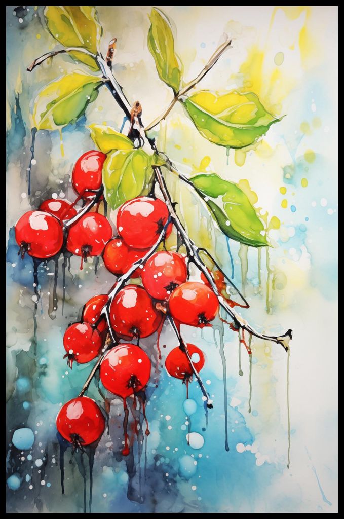Plakat 56,6x86,4cm Symphonie der Blutigen Früchte