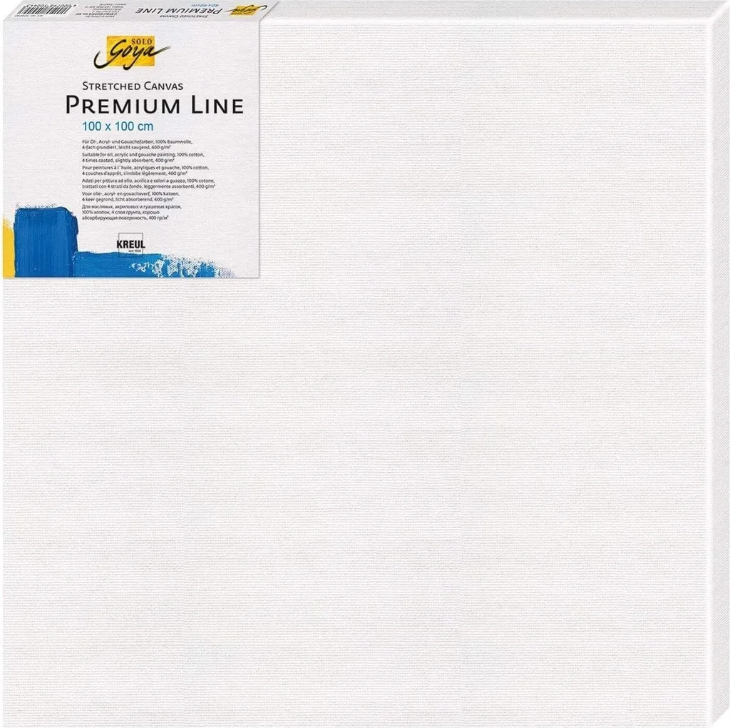 Supporto per Pittura Accademica: Tela Kreul Premium Line 100x100
