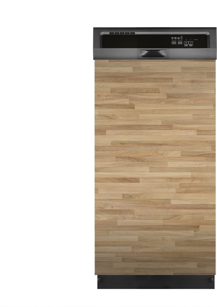 Magnete Dekorative 45x80 cm Küche Magnetmatte Spülmaschine - Helles Holz