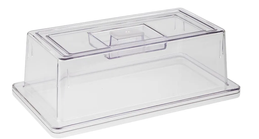 APS 11043 Cloche GN 1/3 in Policarbonato Incassabile | Alta Resistenza Catering