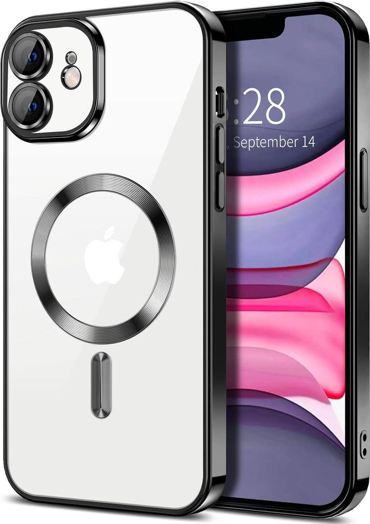 Magnetische Klar Hülle für iPhone 11, Kompatibel mit Produktbild 