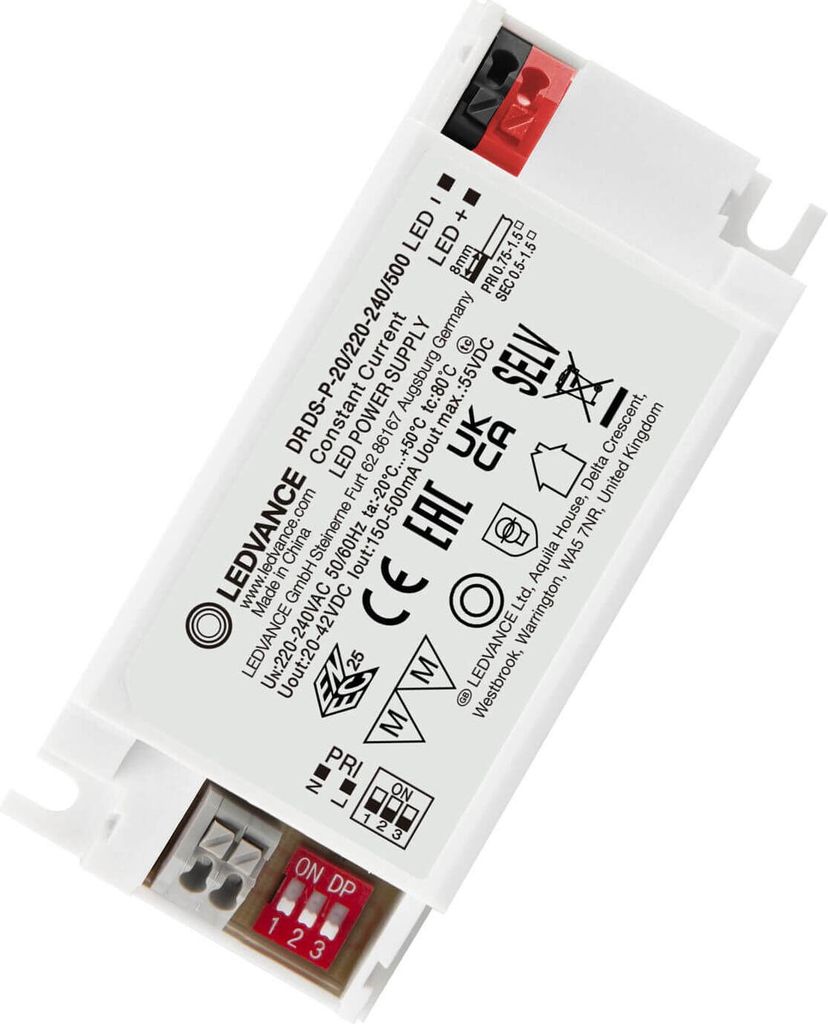 LEDVANCE LED Treiber DIP-SWITCH -20/220-240/500 Produktbild 