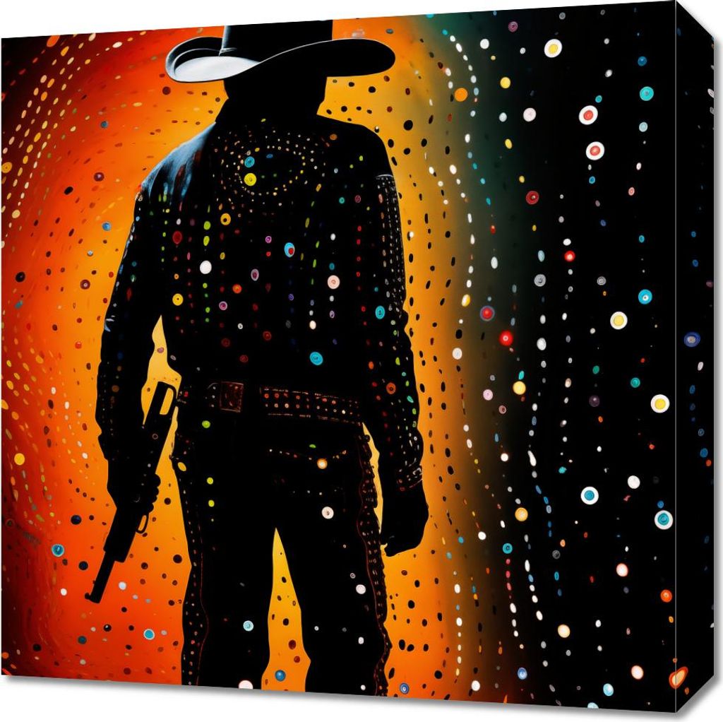 Bild 50x50cm Sternenjäger