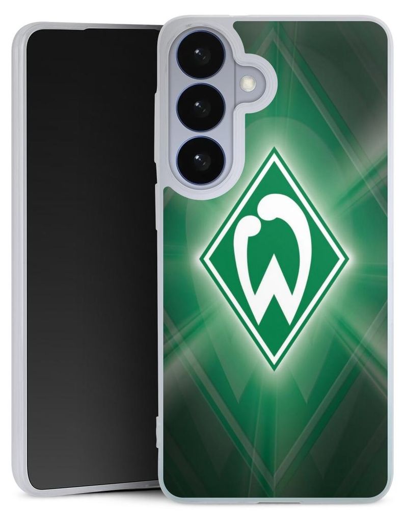 DeinDesign Slim Hülle für Samsung Galaxy S26+ Silikon Case Ultra Dünn Handyhülle Offizielles Lizenzprodukt SV Werder Bremen Wappen