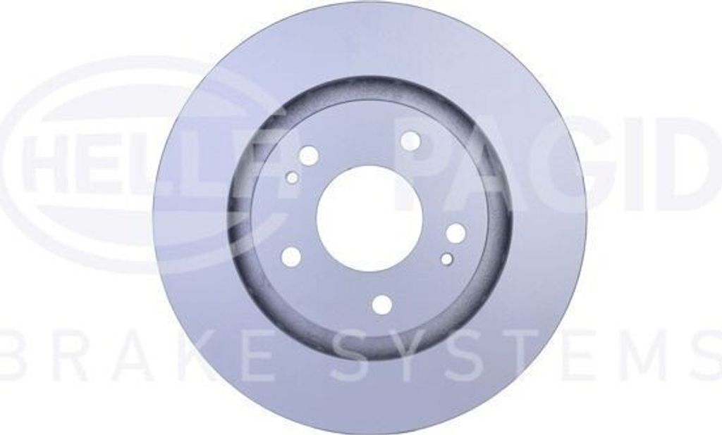 2x HELLA 8DD 355 111-571 Bremsscheibe Vorderachse Produktbild 