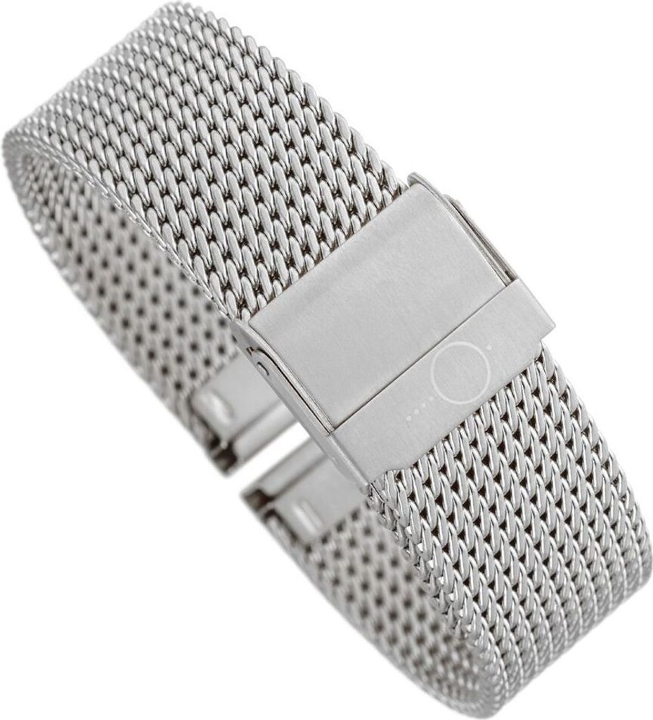 Minott | Uhrenarmband Milanaise Edelstahl glänzend Produktbild 