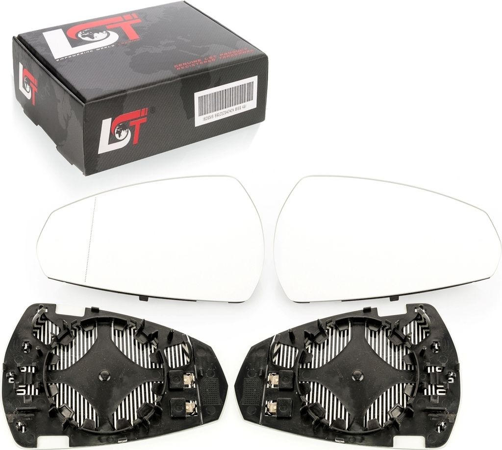 2x Spiegelglas Außenspiegel heizbar links rechts für AUDI A3 8V ab 2012 Cabrio
