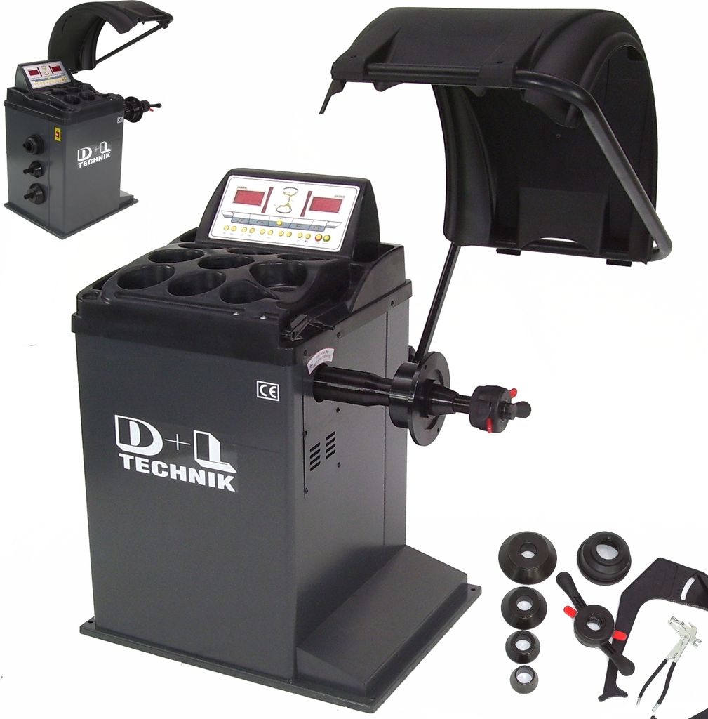 Reifenwuchtmaschine Reifen Felgen Wuchtmaschine bis 24" Produktbild 