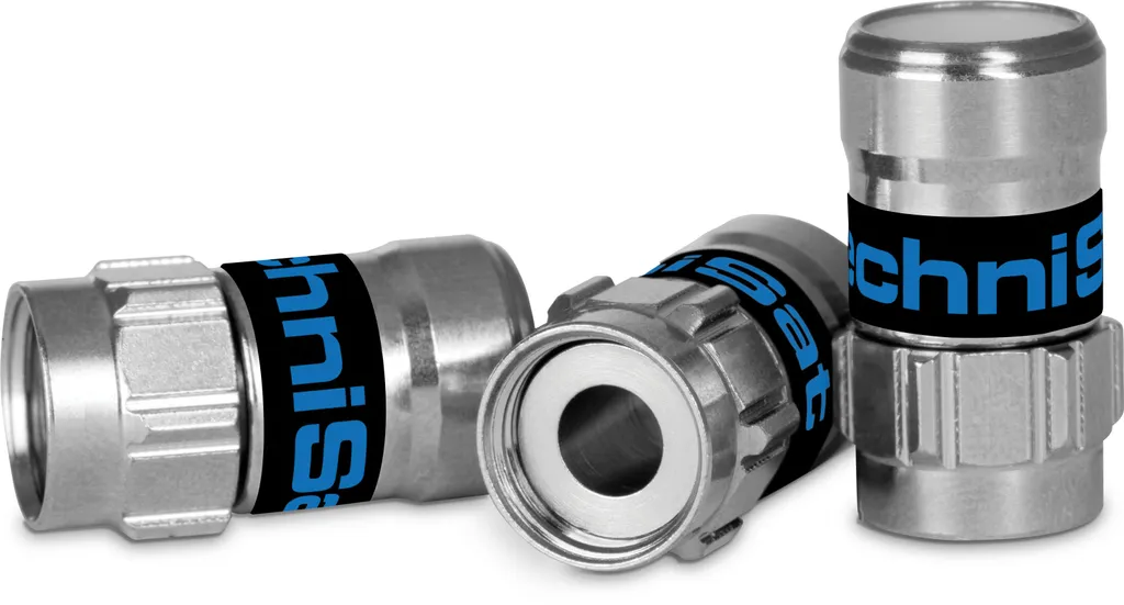 TechniSat F-connector Self-Install Pack 3.9 |3.9 F-connector | 10 pezzi - 2