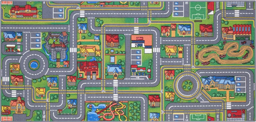 Carpet Studio Playcity Teppich Kinderzimmer - Spielteppich Produktbild 