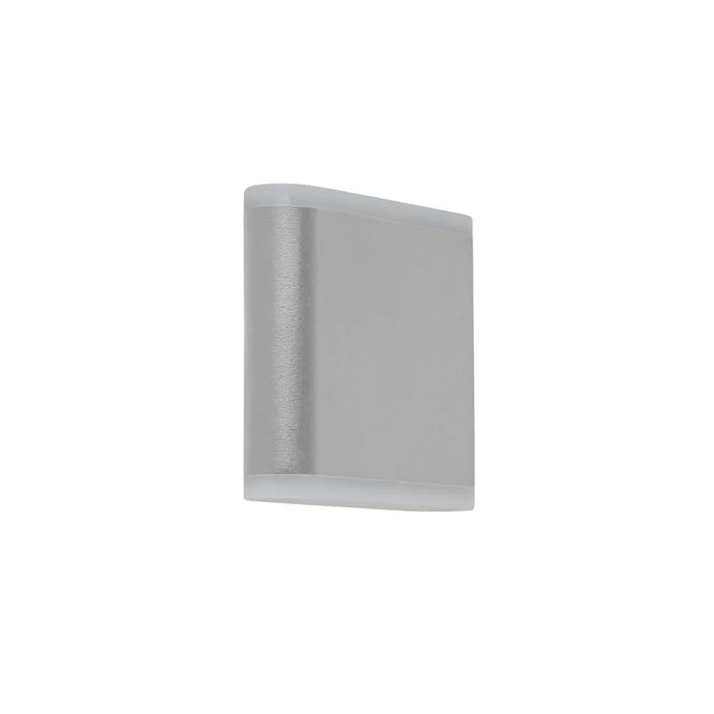 Applique d'extérieur LED UP/DOWN grise avec diffuseur frosted IP65 - 2