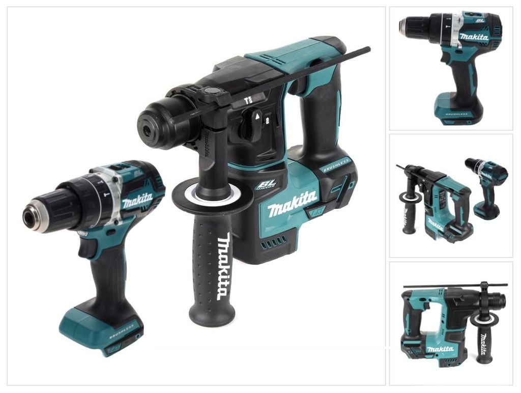 Makita DLX 2278 Kit combiné sans fil Brushless + Image du produit 