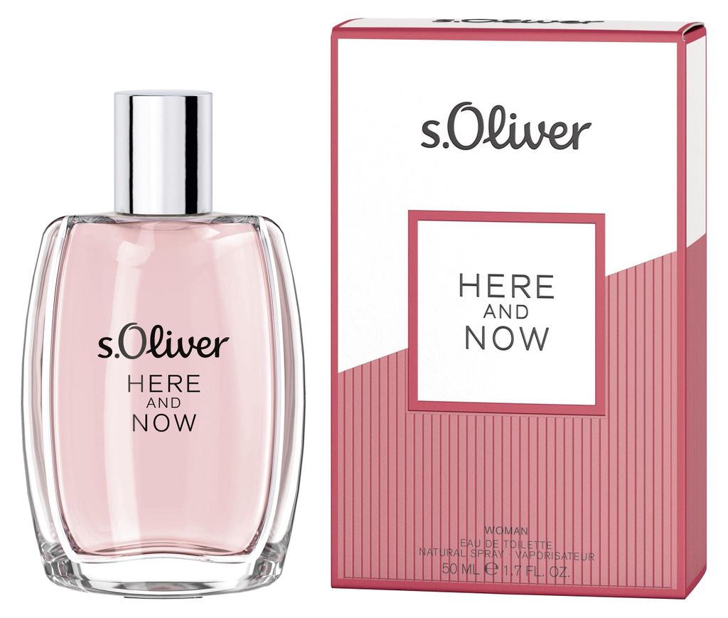 s.Oliver® HERE AND NOW Woman Eau de Toilette 50ml Eau de Produktbild 