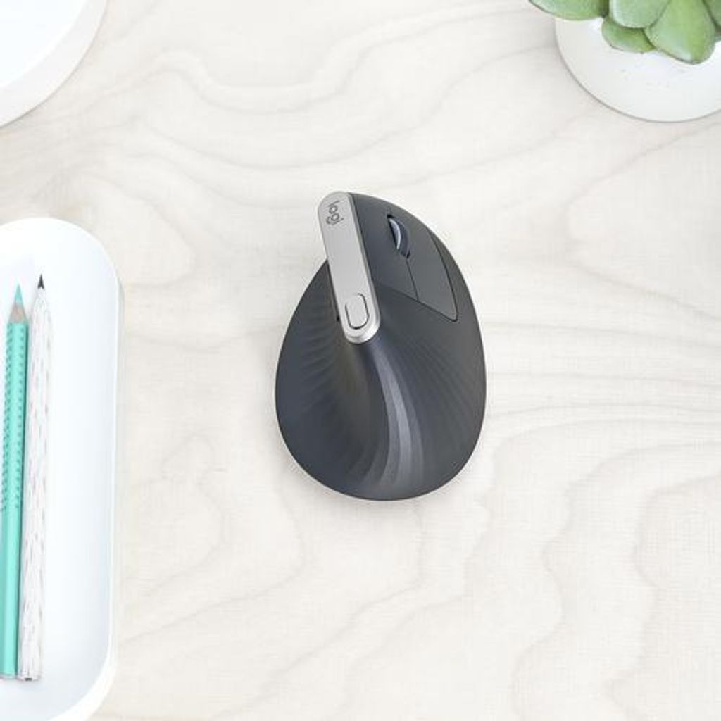 Logitech Wireless Mouse MX Vertical ergonomisch black Obrázok produktu 30