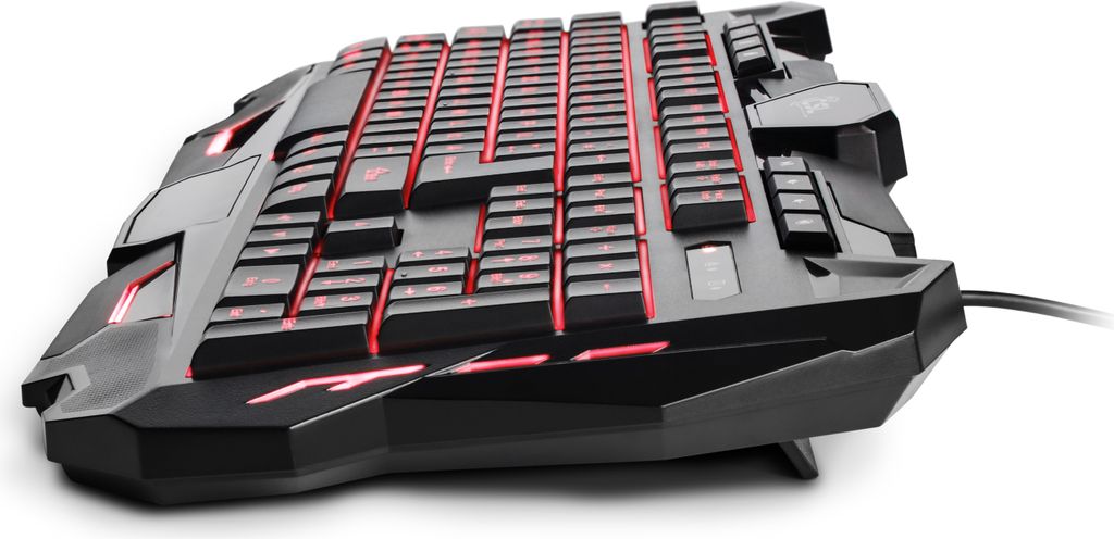 CSL Gaming LED Maus/Tastatur-Set, kabelgebunden, USB, Produktbild 4