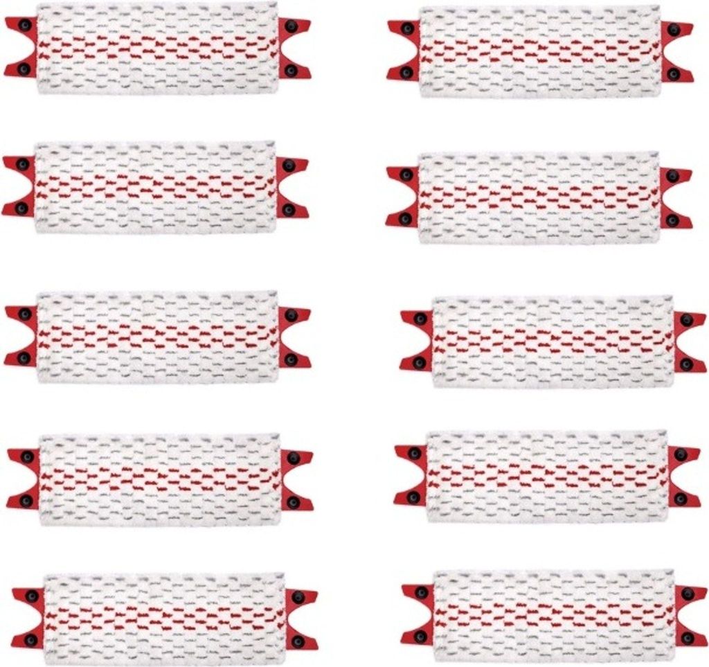 10x Wischmops Ersatz Wischbezug Geeignet für Vileda Ultramat 2in1