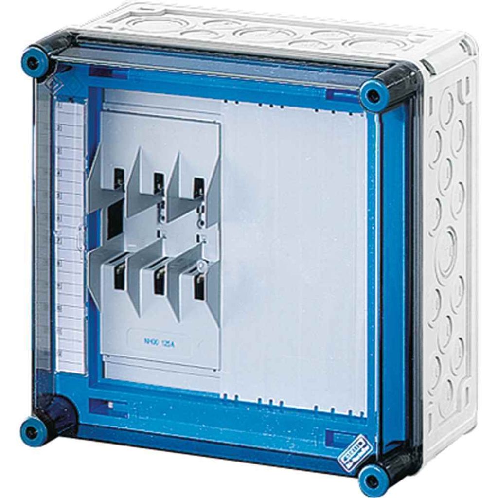 HENSEL Sicherungsgehäuse 125A IP65 NH00 uni Kst