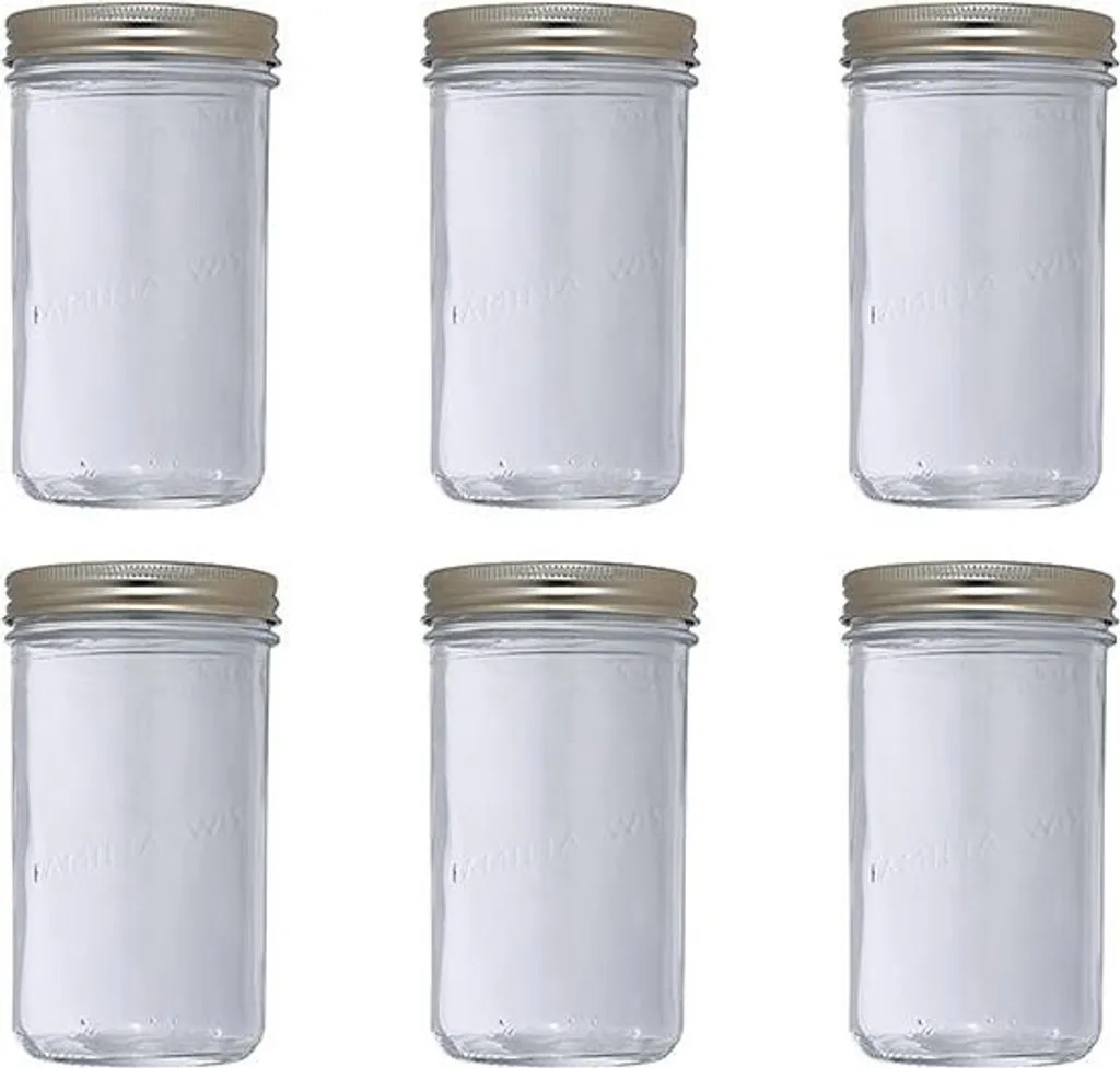 Bocal de Conserve Terrine Le Parfait 1000ml avec Fermeture Métallique