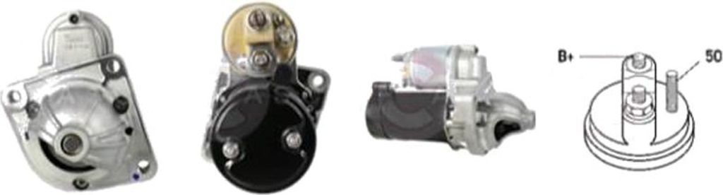 CASCO CST15232GS Starter Anlasser 1,30kW für BMW 3 Cabrio (E46) 3 Coupe (E46) Z3 Roadster (E36) Z4 Roadster (E85) Z4 Coupe (E86) Z3 Coupe (E36) 12V