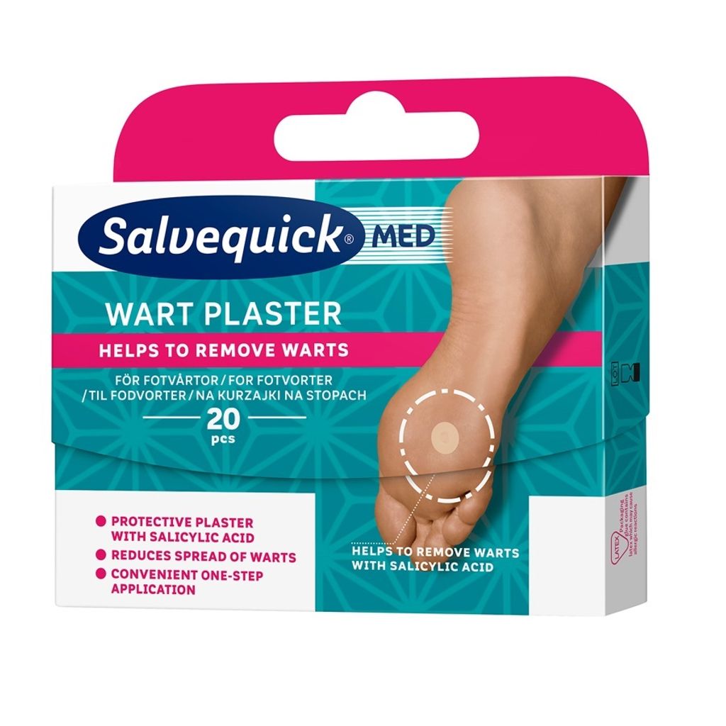 Salvequick Cerotti per verruche, 20 pezzi Immagine del prodotto 
