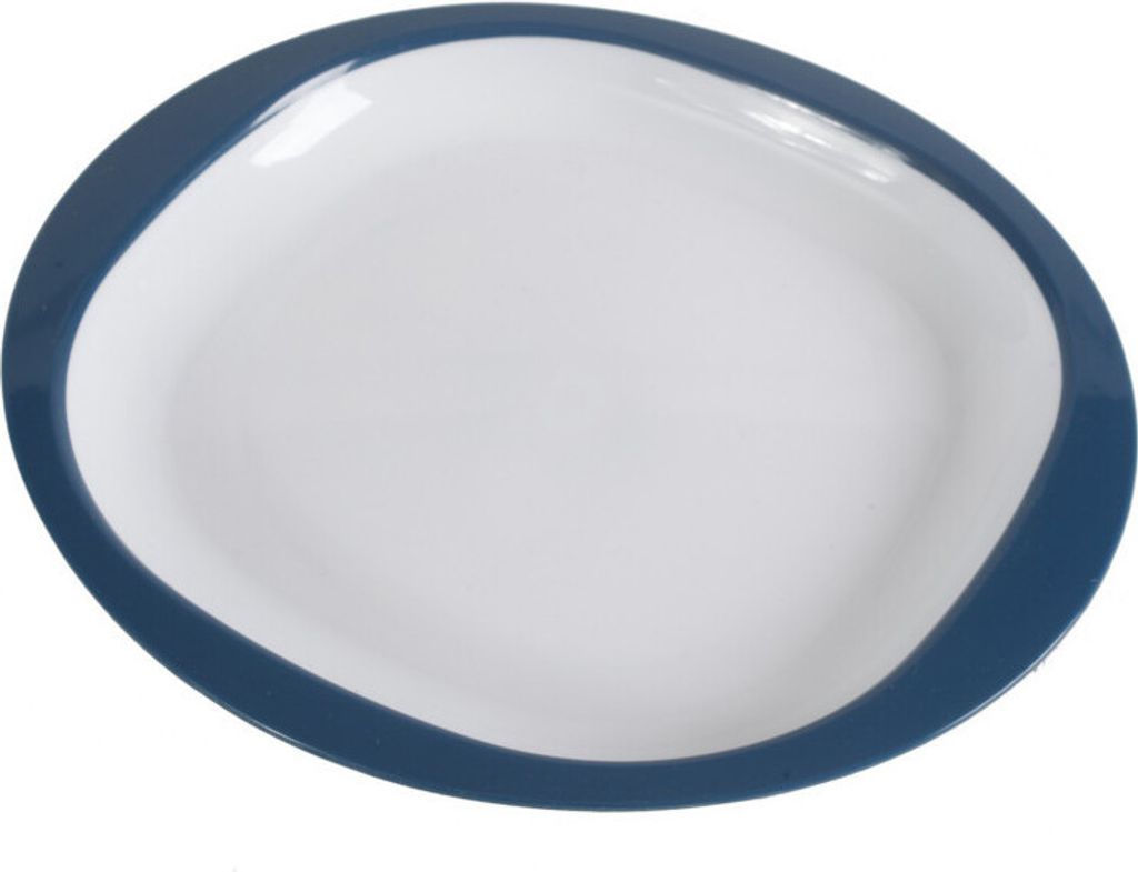 Picknick-Geschirr Melamin Camping Geschirr Teller Ø 23cm blau Kampa CW1003