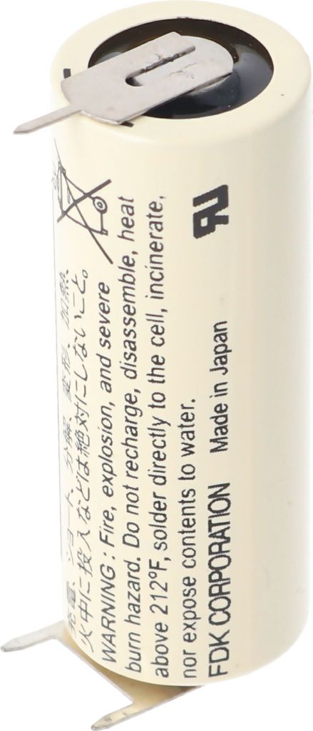 Bateria litowa Sanyo CR17450SE w rozmiarze A, 3 płytki do Zdjęcie produktu 