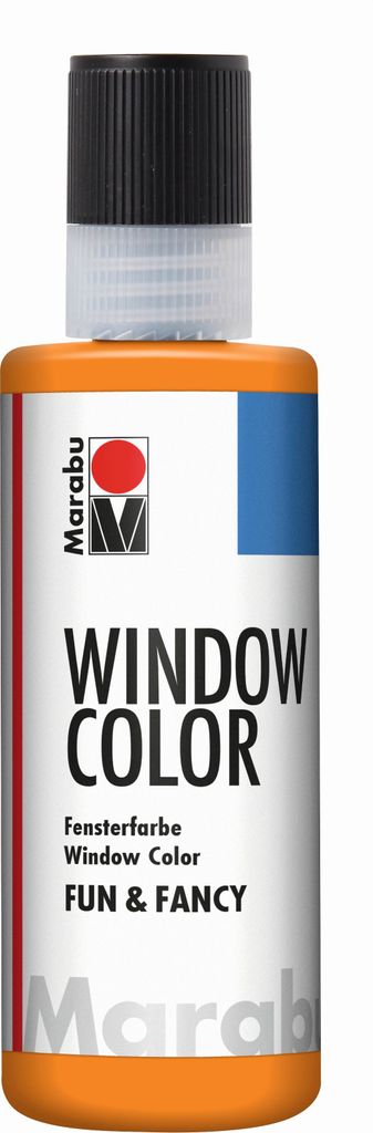 Marabu 0406 04 013 Window Color fun&fancy Orange 80 ml Zdjęcie produktu 