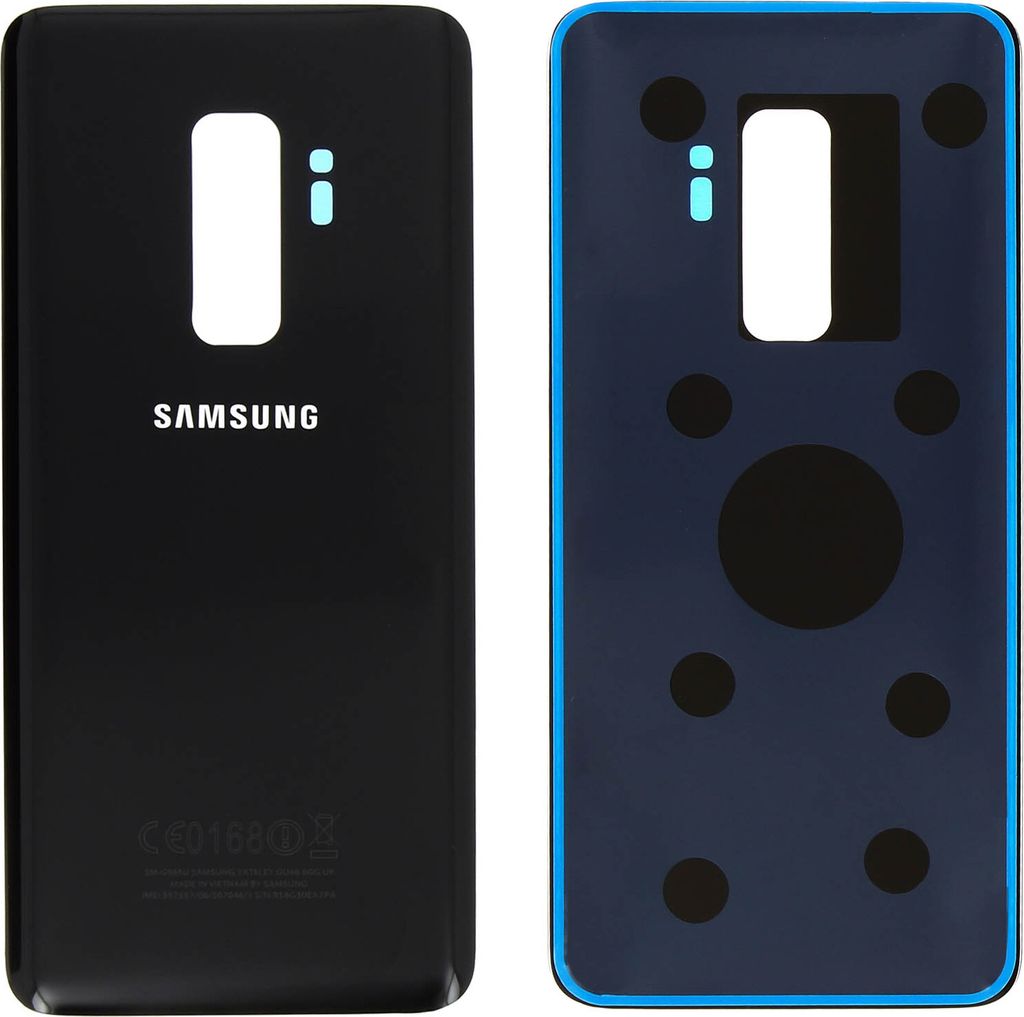 Samsung, Ersatzteil Akkudeckel, neue Rückseite für Samsung Galaxy S9 Plus, Schwarz