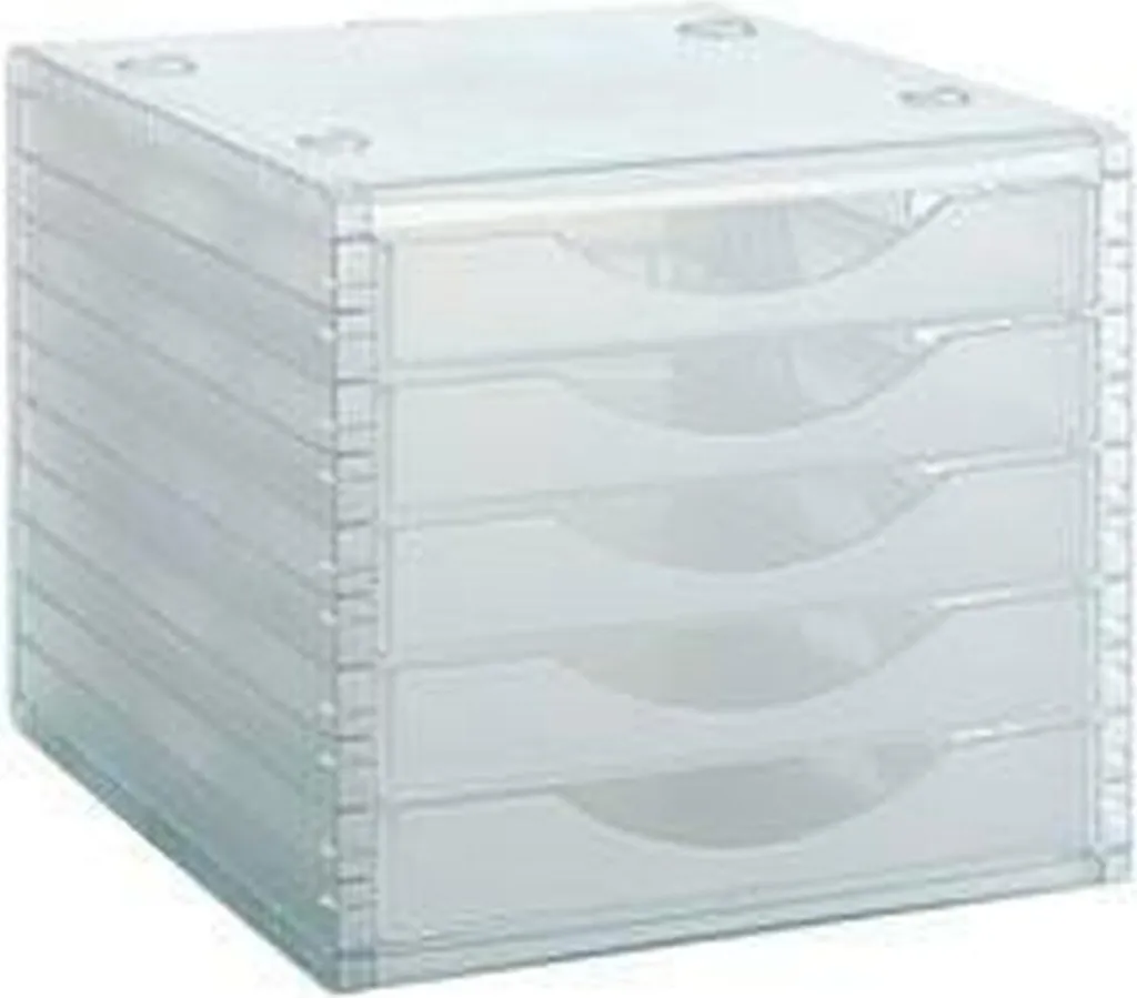 Casier de Tri pour Bureau et Classement de Documents 5 Tiroirs