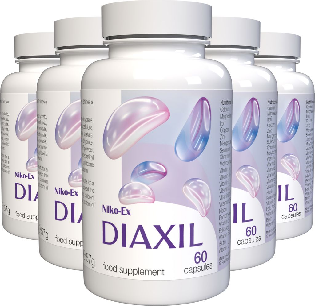 Diaxil - 300 gélules (5x60) hautement dosées - Recette Image du produit 