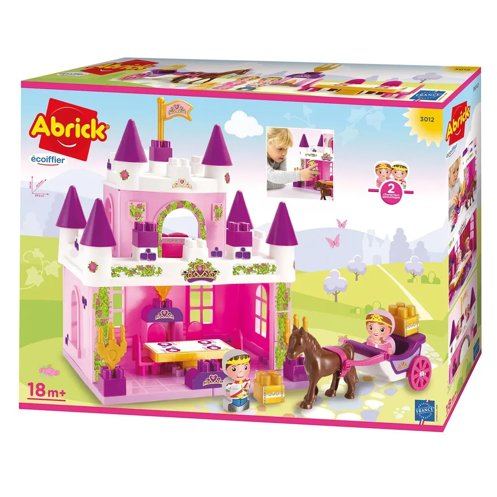 Château de Princesse Ecoiffier Abrick - Jeu de Construction sans Risque - 4