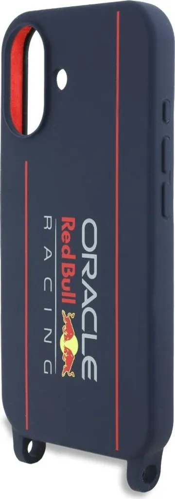 Cover iPhone 16 Red Bull Racing MagSafe - Design Vertical Logo Navy - 5