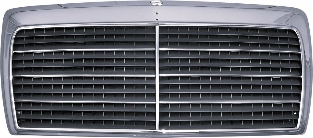 Kratka chłodnicy z chromowaną ramką do Mercedes W124 / S124 Zdjęcie produktu 