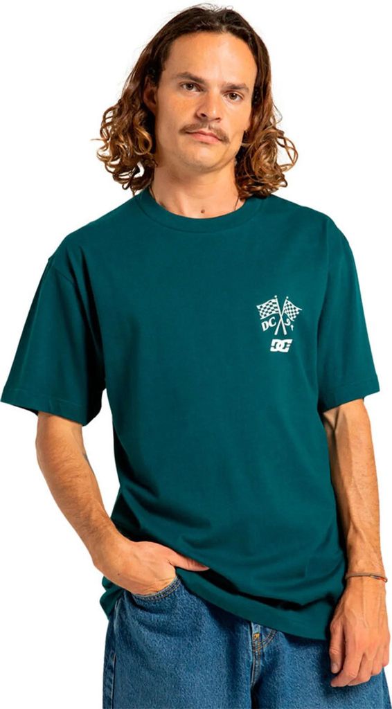 Dc Shoes For The Win Kurzarm-t-shirt Grün M Mann Grün M