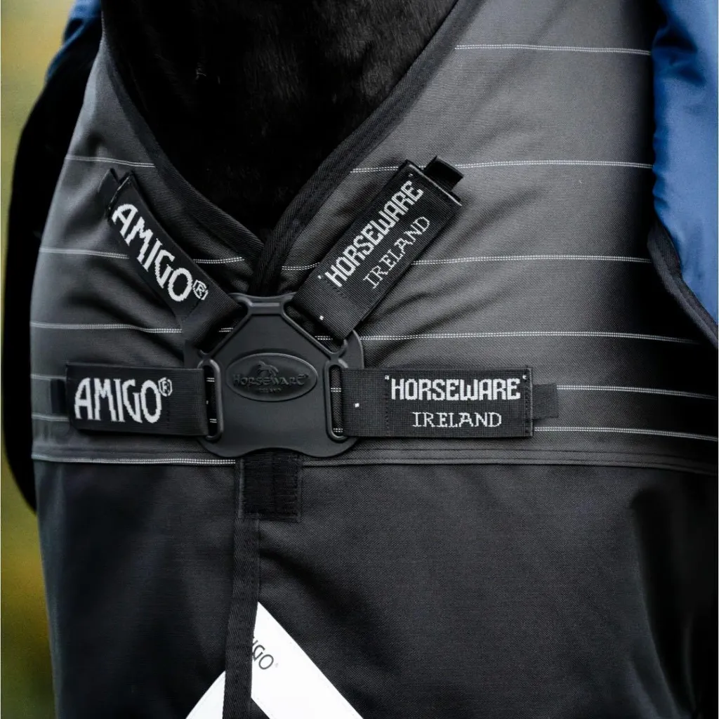 Horseware Amigo 1200D FieldSafe Reflectech Plus 0g - Couverture d'Extérieur