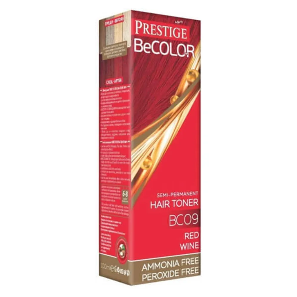 Soin Colorant Rouge Vin BC09 Sans Ammoniaque Prestige Be Color 100ml
