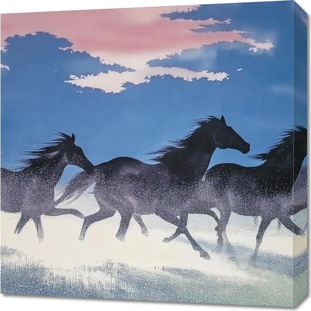 Décoration Murale Carrée 60x60 cm Image Liberté et Liberté pour Salon