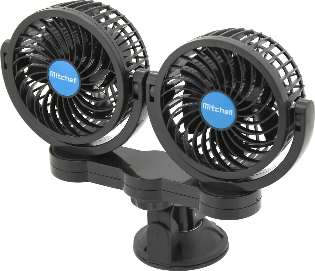 Ventilateur Mitchell Duo 12V pour Éliminer la Chaleur en Voiture 07222