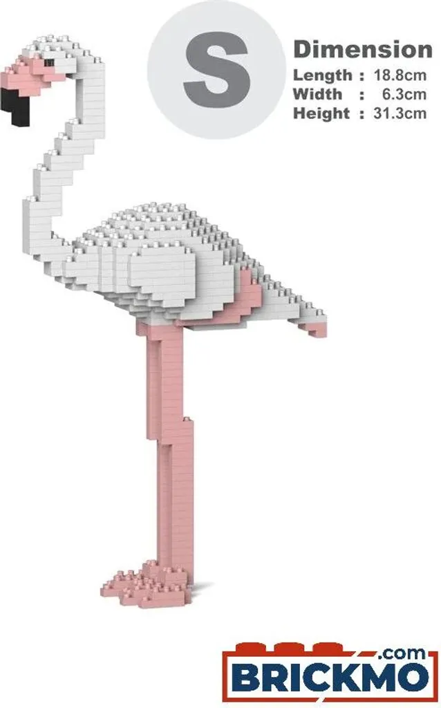Modélisme Adulte Flamant Rose JEKCA 01S-M01 Cadeau Déco DIY ST19BD17