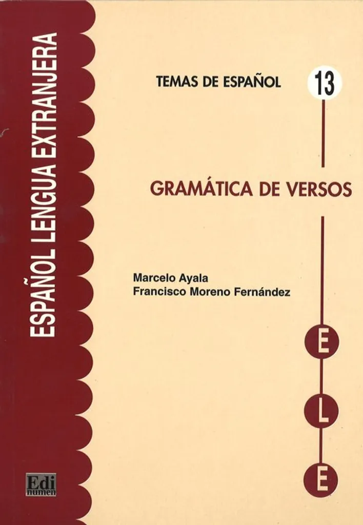 Gramática de Versos : Méthode de Versification Espagnole Édition Reliée - 2
