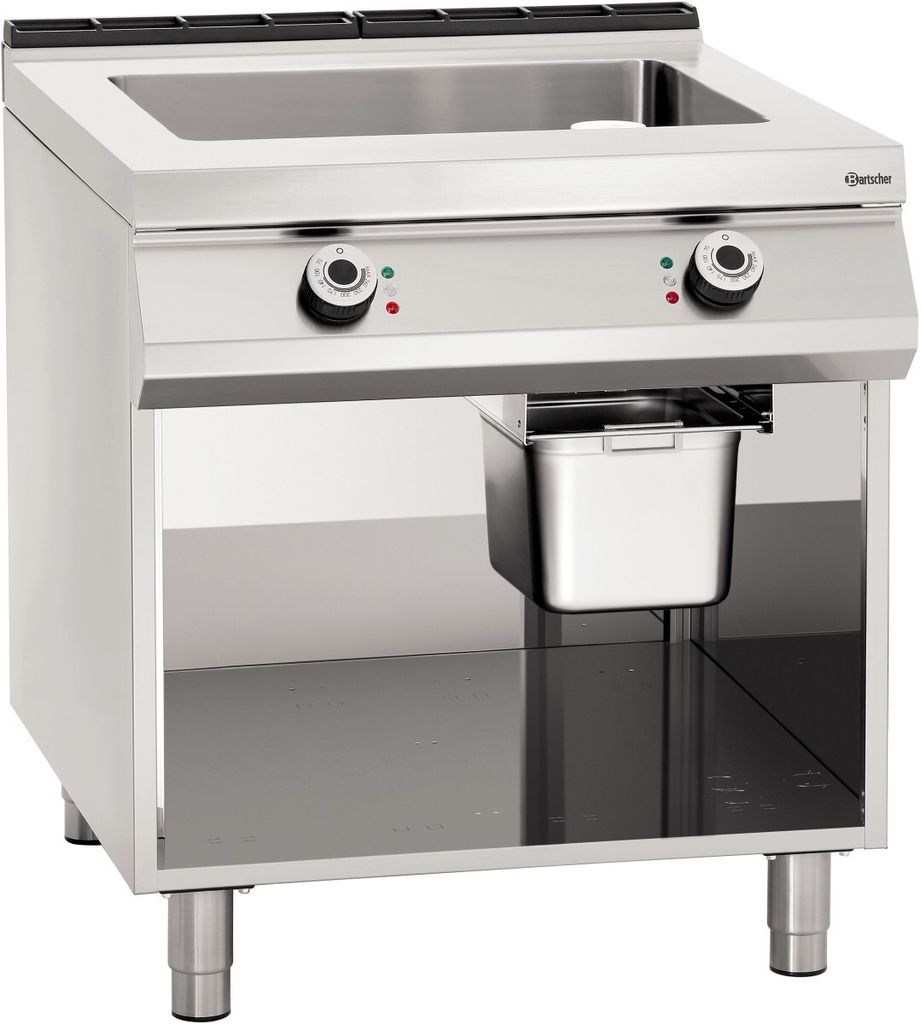 Multibräter 900 Master Standgerät 800x900 mm 70-300°C abgerundete Wanne