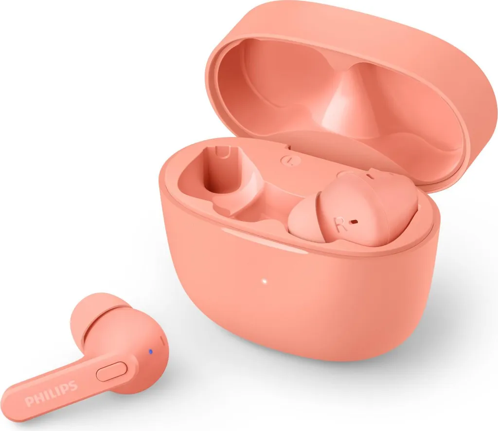 Écouteurs Philips TAT2206 Rose pour Musique et Appels Mains Libres